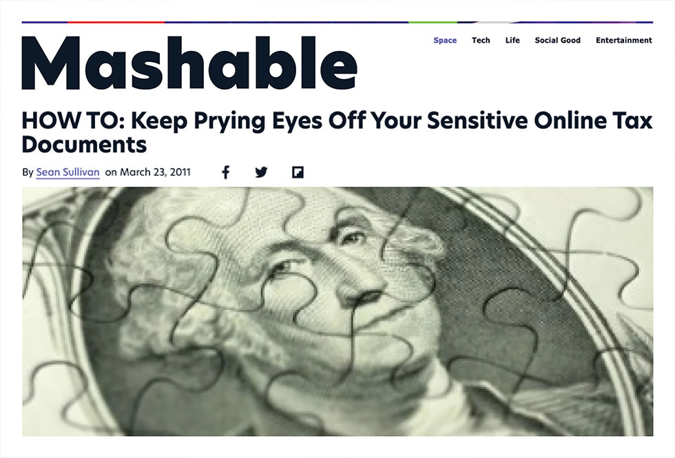 F-Secure Mashable Article